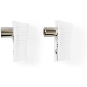 Conector coaxial Nedis CSGB40995WT - 2 unidades Conector coaxial Nedis CSGB40995WT - 2 unidades
