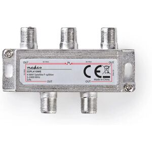 Nedis Satellite Splitter - 4 Outputs - Satellite DC Pass Nedis Satellite Splitter - 4 Outputs - Satellite DC Pass