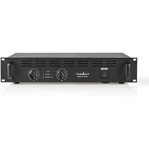 Nedis AAMP16120BK Amplificateur PA compact 2x150W noir - Équipement audio Nedis AAMP16120BK Amplificateur PA compact 2x150W noir - Équipement audio