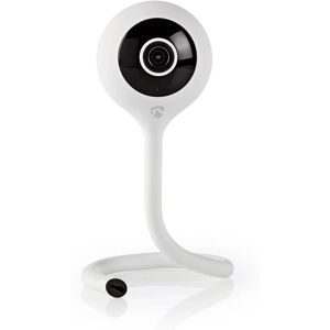 Telecamera di Sicurezza Nedis WIFICI11CWT - Interni, Full HD 1080p, Wi-Fi, Rilevamento Movimento Telecamera di Sicurezza Nedis WIFICI11CWT - Interni, Full HD 1080p, Wi-Fi, Rilevamento Movimento