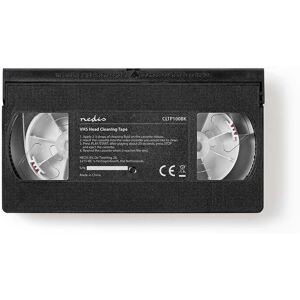 Nedis CLTP100BK Cleaning Tape - VHS Head Cleaner Nedis CLTP100BK Cleaning Tape - VHS Head Cleaner