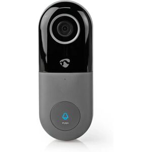 Nedis WIFICDP10GY Doorbell Kit - Video Doorbell, Grey Nedis WIFICDP10GY Doorbell Kit - Video Doorbell, Grey
