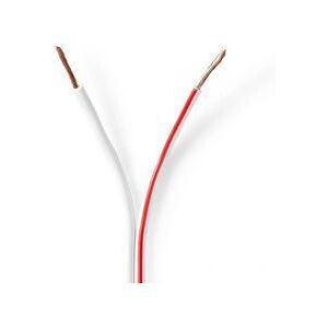 Nedis CAGW1500WT500 met 50 m Rood Wit Gebalanceerd Audio Kabel Nedis CAGW1500WT500 met 50 m Rood Wit Gebalanceerd Audio Kabel