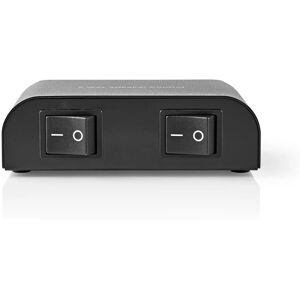 Nedis Draadloze Audio Schakelaar - Zwart - Lautsprecher Wisselaar Nedis Draadloze Audio Schakelaar - Zwart - Lautsprecher Wisselaar