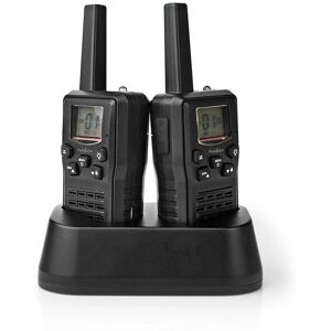 Nedis Draadloze Walkie-Talkie - 8 Kanalen - Zwart Nedis Draadloze Walkie-Talkie - 8 Kanalen - Zwart