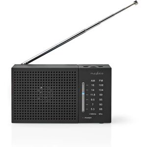 Radio analogica portatile Nedis RDFM1200BK - Radio Radio analogica portatile Nedis RDFM1200BK - Radio
