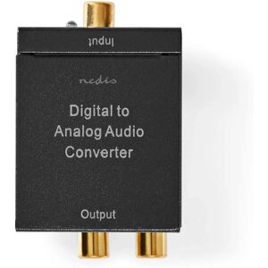 Nedis Convertor Audio Digital Negru - Convertor Nedis Convertor Audio Digital Negru - Convertor