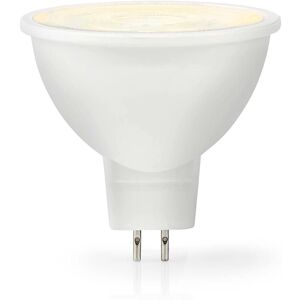 Nedis LED lamppu Lämmin valkoinen - LED lamppu GU5.3 - 550 lm - Säädettävä - 2700 K Nedis LED lamppu Lämmin valkoinen - LED lamppu GU5.3 - 550 lm - Säädettävä - 2700 K