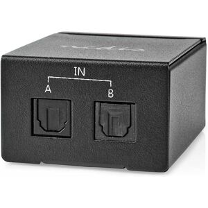 Comutator audio Nedis negru Model ASWI2512BK - Audio Switch Comutator audio Nedis negru Model ASWI2512BK - Audio Switch