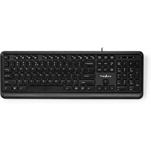 Nedis Wireless Keyboard - US International - Fullsize - Multimedia Nedis Wireless Keyboard - US International - Fullsize - Multimedia