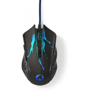 Nedis GMWD210BK Gaming Mouse - 3600 DPI - Right-Hand USB - Wired Nedis GMWD210BK Gaming Mouse - 3600 DPI - Right-Hand USB - Wired