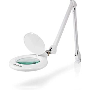 Nedis Suurennuslamppu - 3 Diopter, Valkoinen, Säädettävä Valo Nedis Suurennuslamppu - 3 Diopter, Valkoinen, Säädettävä Valo