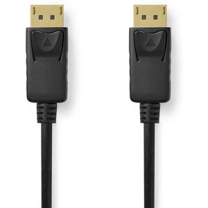 Nedis DisplayPort-kabel - 8K@60Hz - 2m - Svart Nedis DisplayPort-kabel - 8K@60Hz - 2m - Svart