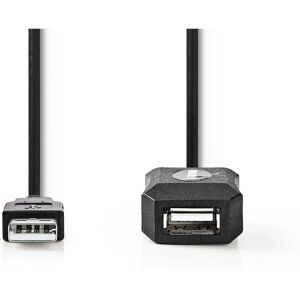 Cablu USB Nedis CCGL60EXTBK200 - 20m USB 2.0 Activ Negru Cablu USB Nedis CCGL60EXTBK200 - 20m USB 2.0 Activ Negru