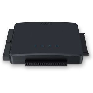 Nedis USB 3.2 Gen 1 SATA/IDE Hard Drive Adapter - Black Nedis USB 3.2 Gen 1 SATA/IDE Hard Drive Adapter - Black