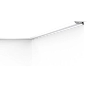 NMC Wallstyl Skirting - White, 200cm, Lightweight, Shockproof - Interior Product NMC Wallstyl Skirting - White, 200cm, Lightweight, Shockproof - Interior Product