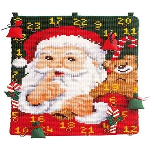 Vervaco Santa PN-0145153 Kruissteekset - Adventskalender Vervaco Santa PN-0145153 Kruissteekset - Adventskalender