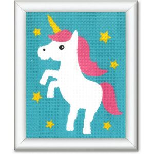 Vervaco Kit de Bordado - Unicornio - Algodón, Multicolor Vervaco Kit de Bordado - Unicornio - Algodón, Multicolor