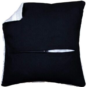 Vervaco Schwarzes Kissen 45x45cm mit Reißverschluss Vervaco Schwarzes Kissen 45x45cm mit Reißverschluss