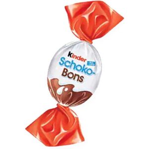 Ferrero Kinder Schoko-Bons - Lait & Noisettes - Chocolat - 125g - Publicité Ferrero Kinder Schoko-Bons - Lait & Noisettes - Chocolat - 125g - Publicité