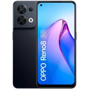 OPPO Reno 8 - 6.43 inch AMOLED - 50 MP Camera - 8 GB RAM - 256 GB - Black - Smartphone OPPO Reno 8 - 6.43 inch AMOLED - 50 MP Camera - 8 GB RAM - 256 GB - Black - Smartphone