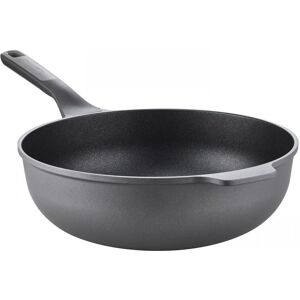 BergHOFF Leo Stone Wok - Ronde, 30cm, Aluminium, Zwart BergHOFF Leo Stone Wok - Ronde, 30cm, Aluminium, Zwart