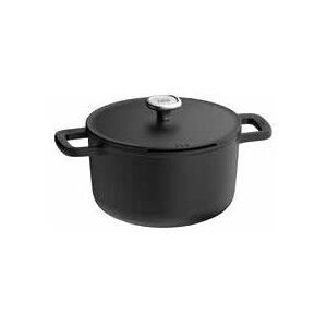 Berghoff Leo Phantom Gerecycled Gietaluminium Stockpot - 5,5L Zwart Berghoff Leo Phantom Gerecycled Gietaluminium Stockpot - 5,5L Zwart