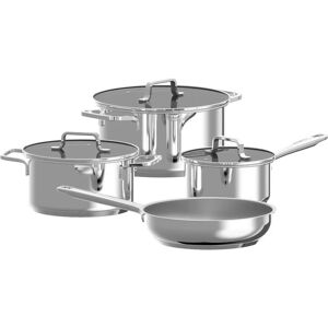 Berghoff DiNA Helix 7-Piece Recycled Stainless Steel Cookware Set - Cookware Set Berghoff DiNA Helix 7-Piece Recycled Stainless Steel Cookware Set - Cookware Set