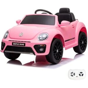Coche eléctrico Volkswagen Beetle - Rosa - 12V - Control remoto Coche eléctrico Volkswagen Beetle - Rosa - 12V - Control remoto