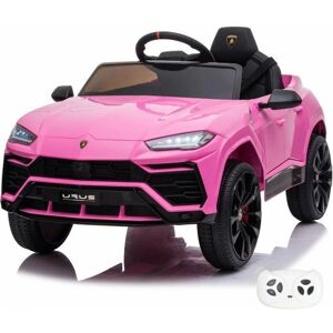 Coche eléctrico infantil Lamborghini Urus - Rosa - Seguridad y aventura Coche eléctrico infantil Lamborghini Urus - Rosa - Seguridad y aventura