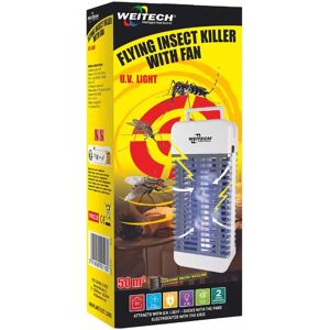 Lampe Antimosquito Weitech 50 m - Éliminateur d'insectes - Publicité Lampe Antimosquito Weitech 50 m - Éliminateur d'insectes - Publicité