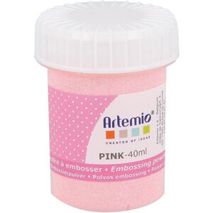 Poudre d'Embossing Rose - Artémio - 25 ml - Fournitures d'Art - Publicité Poudre d'Embossing Rose - Artémio - 25 ml - Fournitures d'Art - Publicité