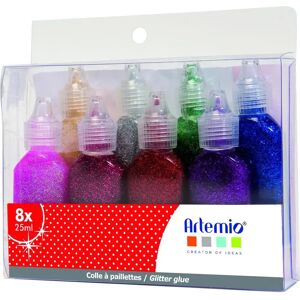 Artemio Glitterlim Set - Flerfärgad - 8x20ml Artemio Glitterlim Set - Flerfärgad - 8x20ml