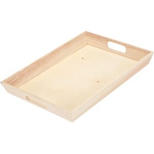 Artemio VIPB2535 Wooden Tray - Rectangular, Beige, 25x35x4.5cm - Table Artemio VIPB2535 Wooden Tray - Rectangular, Beige, 25x35x4.5cm - Table