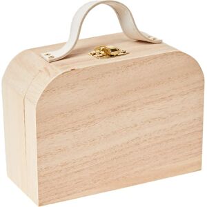 ARTEMIO Kleine houten koffer - Personaliseerbaar - Opbergkoffer ARTEMIO Kleine houten koffer - Personaliseerbaar - Opbergkoffer
