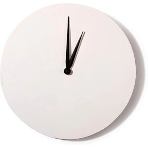Orologio rotondo in legno bianco 30cm - Artemio Orologio rotondo in legno bianco 30cm - Artemio
