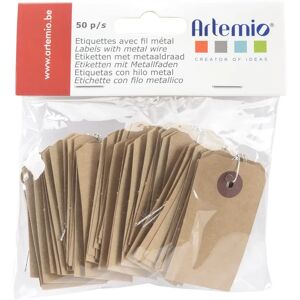 Étiquettes Kraft Artemio - Labels Étiquettes Kraft Artemio - Labels