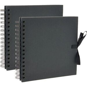 Artemio Black Spiral Scrapbook Album 20 x 20 cm - Scrapbooking Artemio Black Spiral Scrapbook Album 20 x 20 cm - Scrapbooking