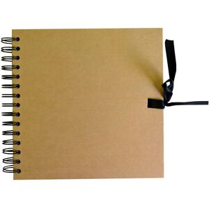 Artemio Natuurlijk Kraft Spiral Album - 20x20cm Artemio Natuurlijk Kraft Spiral Album - 20x20cm