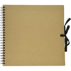 Artemio Scrapbooking Album - Spiral 30x30cm - Natural Kraft Artemio Scrapbooking Album - Spiral 30x30cm - Natural Kraft