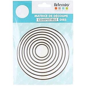 ARTEMIO Model 10180161 Die-cutting Dies - Circles 3-12cm ARTEMIO Model 10180161 Die-cutting Dies - Circles 3-12cm