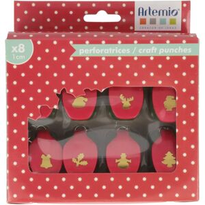 Artemio 8 Mini-Taglierine Natale - Set di Punch Artemio 8 Mini-Taglierine Natale - Set di Punch