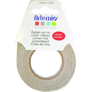 Artemio Ruban en lin adhésif Marron - Ruban pour bricolage Artemio Ruban en lin adhésif Marron - Ruban pour bricolage