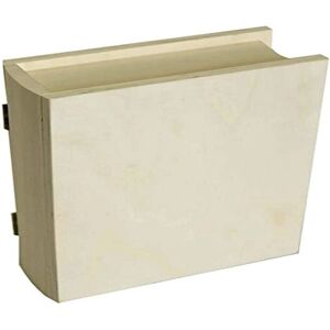 Artemio Beige Boekvormige Houten Doos - Decoratieve Opbergdoos Artemio Beige Boekvormige Houten Doos - Decoratieve Opbergdoos