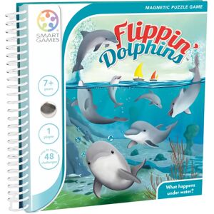 SmartGames Flippin' Dolphins - Gioco di puzzle magnetico - 48 sfide SmartGames Flippin' Dolphins - Gioco di puzzle magnetico - 48 sfide
