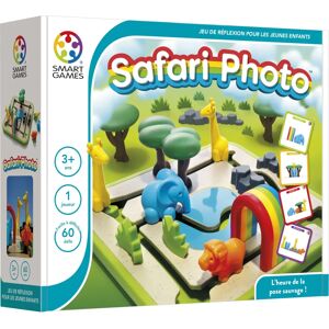 SmartGames Safari Photo - Jeu de puzzle et logique - Éducatif pour enfants 3+ - 60 défis - Publicité SmartGames Safari Photo - Jeu de puzzle et logique - Éducatif pour enfants 3+ - 60 défis - Publicité