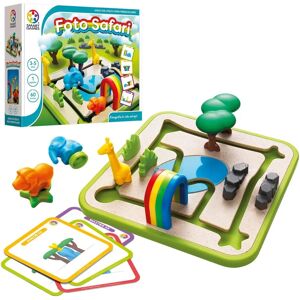 Smart Games Photo Safari Gioco da Tavolo Multicolore - Puzzle Educativo Animali Smart Games Photo Safari Gioco da Tavolo Multicolore - Puzzle Educativo Animali