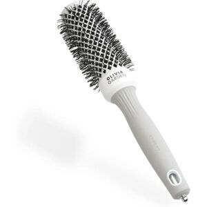 Spazzola ondulata Olivia Garden Expert Shine Bianca e Grigia - 35mm Spazzola ondulata Olivia Garden Expert Shine Bianca e Grigia - 35mm