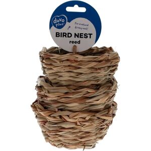 Duvoplus - Vogelnest aus Schilfrohr mit Haken - Bird House - Publicité Duvoplus - Vogelnest aus Schilfrohr mit Haken - Bird House - Publicité