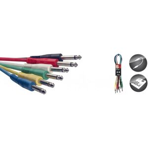Cavo patch Stagg SPC030 E 30cm - Multicolore - Patch Cable Cavo patch Stagg SPC030 E 30cm - Multicolore - Patch Cable